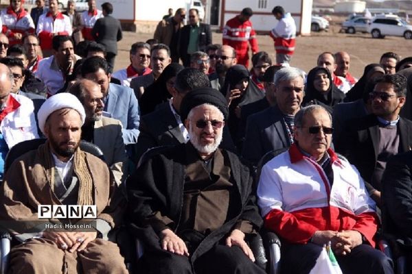 مراسم رونمایی از بالگرد و سه خودروی نجات هلال احمر خراسان جنوبی
