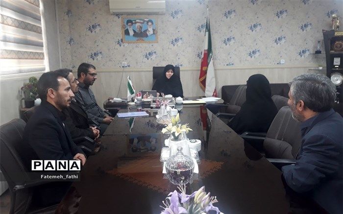 بازدید از کارشناسی گزینش اداره آموزش و پرورش چهاردانگه 