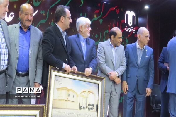 افتتاح دبیرستان پسرانه دکتر عارف