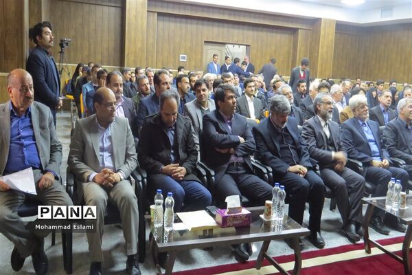 افتتاح دبیرستان پسرانه دکتر عارف