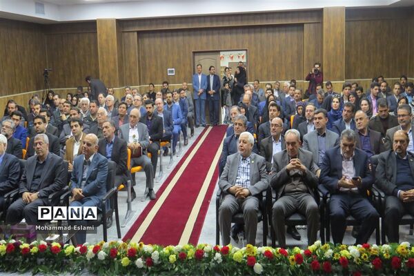 افتتاح دبیرستان پسرانه دکتر عارف