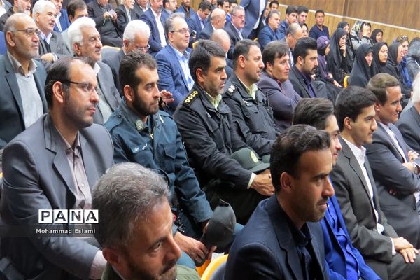 افتتاح دبیرستان پسرانه دکتر عارف