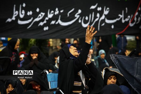 تجمع فاطمیون در تهران