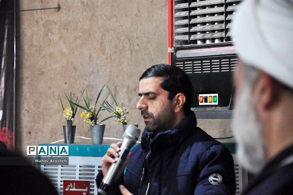 مراسم سالگردشهادت حضرت فاطمه (س) درشهرستان خوسف