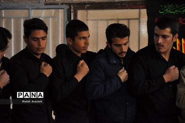 مراسم سالگردشهادت حضرت فاطمه (س) درشهرستان خوسف