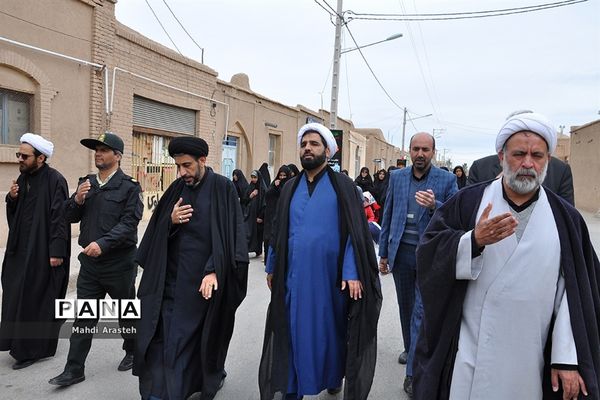 مراسم سالگردشهادت حضرت فاطمه (س) درشهرستان خوسف