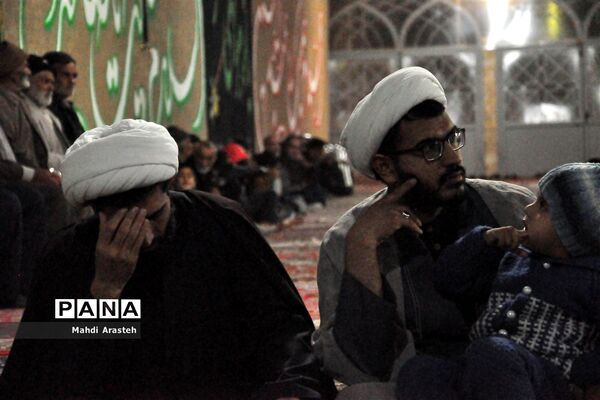 مراسم شام غریبان حضرت فاطمه زهرا(س) در هیات صاحب الزمانی شهرستان خوسف