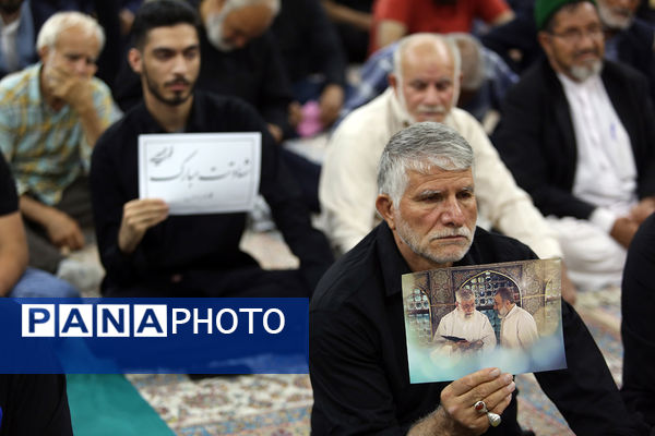 مراسم بزرگداشت شهید آیت‌الله رئیسی در حرم حضرت معصومه(س)