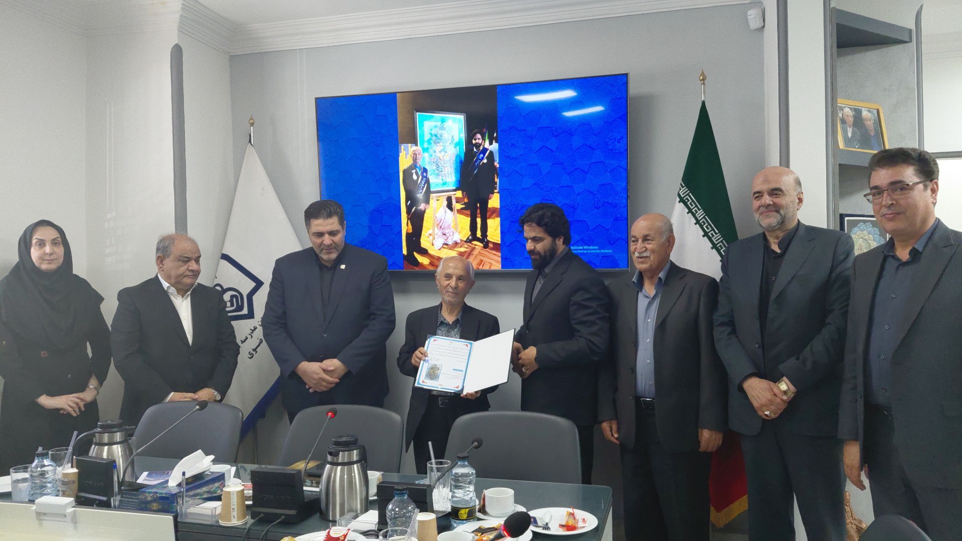 سومین جلسه هیئت مدیره مجمع خیرین مدرسه‌ساز خراسان رضوی 