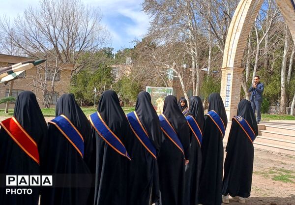 مراسم کاشت نهال در اردوگاه شهید رجایی شهرستان نیشابور