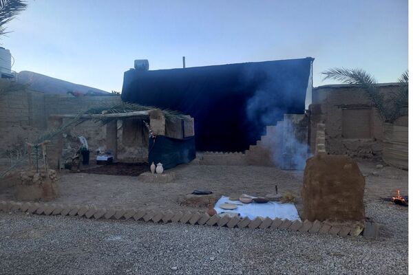 اجرای تعزیه شهادت حضرت زهرا (س) در روستای ظفرآباد شیراز
