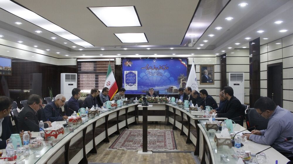 جلسه ستاد راهبری نظام مراقبت اجتماعی دانش‌آموزان (نماد) آموزش و پرورش استان بوشهر