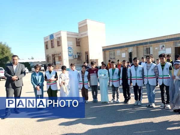 حضور معاون حقوقی و امور مجلس وزیر آموزش و پرورش در سوسنگرد