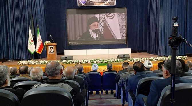 عزاداری پرشور فرهنگیان گلستان به مناسبت شهادت رهبر معظم انقلاب