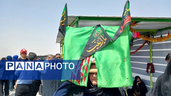 مراسم عاشورای حسینی در گلزار شهدای شهرستان لنده