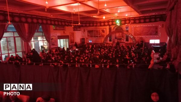 آیین عزاداری شب نهم محرم در هیئت شاهزاده علی اکبر 