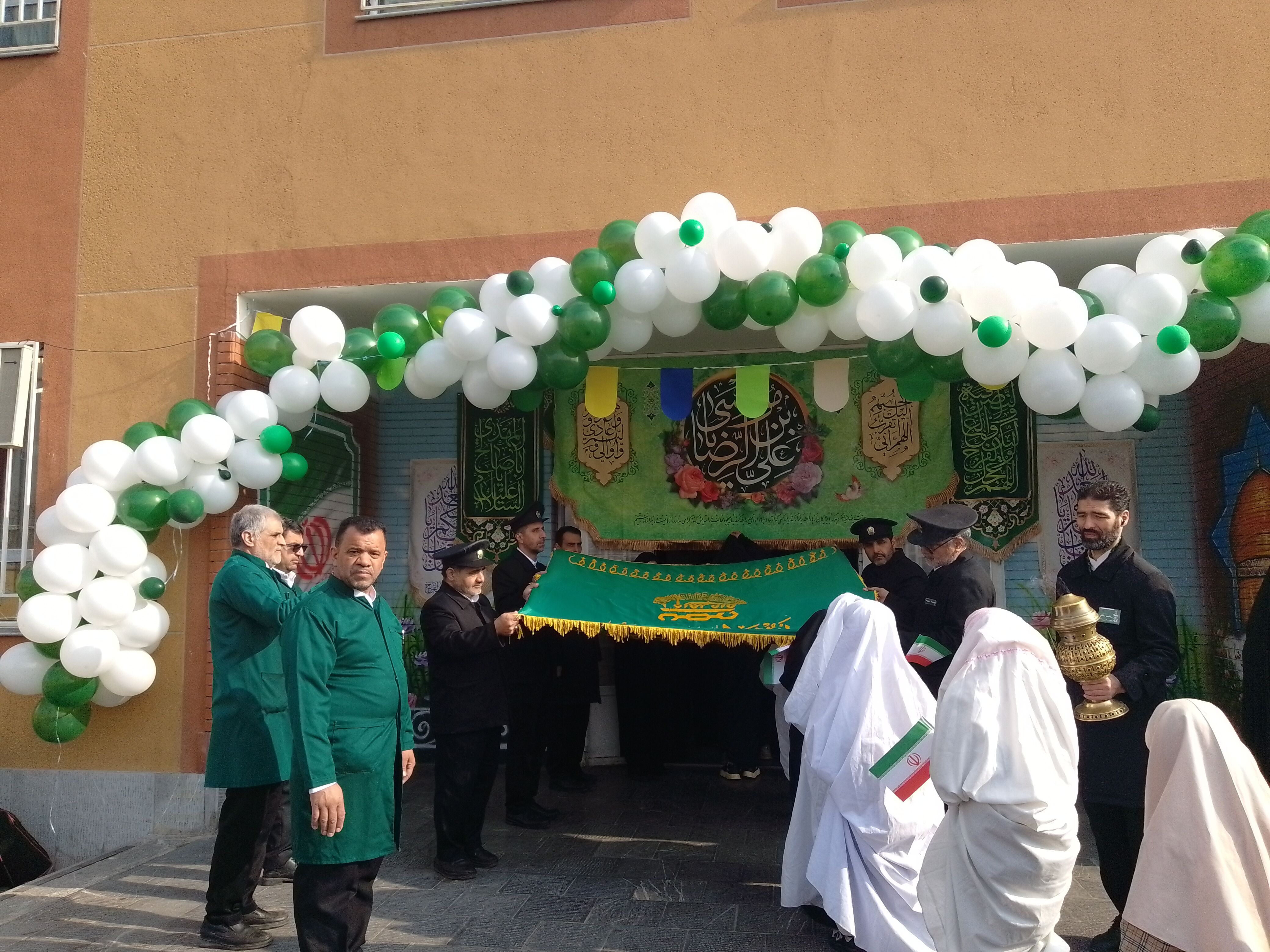 جشن ولادت حضرت رقیه در مدرسه طهوریان۲ ناحیه پنج