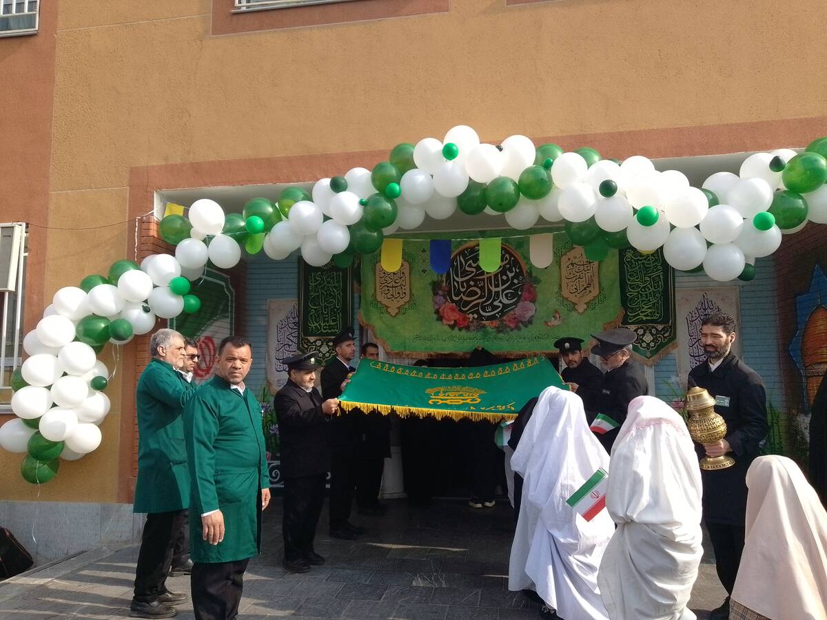 جشن ولادت حضرت رقیه در مدرسه طهوریان۲ ناحیه پنج