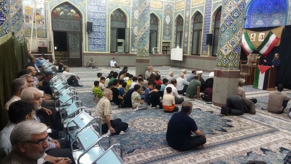 برگزاری مراسم ارتحال امام خمینی(ره) در مسجد صاحب الزمان شهرستان فردیس 
