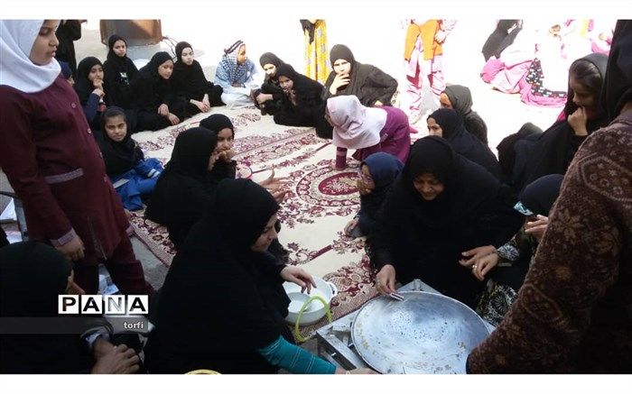 اجرای یک روزبانشاط دانش آموزان  وخانواده دردبستان فضیلت شهرستان حمیدیه