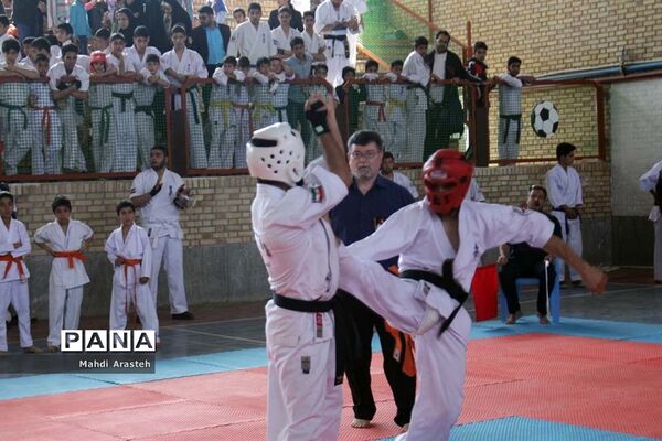 مسابقات کیوکشین کاراته شرق کشور در شهرستان خوسف