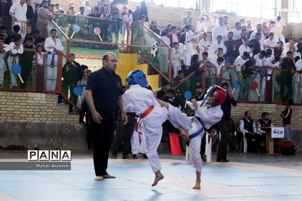 مسابقات کیوکشین کاراته شرق کشور در شهرستان خوسف