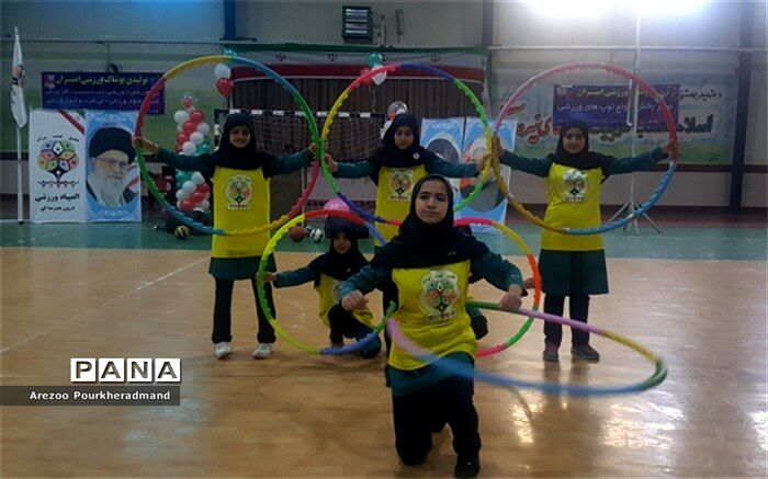 مراسم اختتامیه استانی المپیاد ورزشی درون مدرسه ای به میزبانی دبیرستان دکتر شاهی