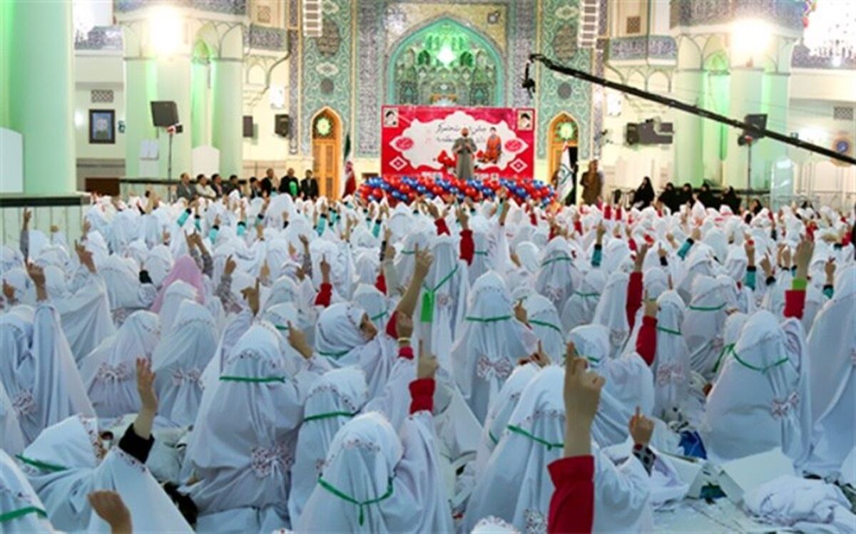 آستان مقدّس حضرت عبدالعظیم علیه السلام میزبان برگزاری جشن‌های تکلیف و ازدواج