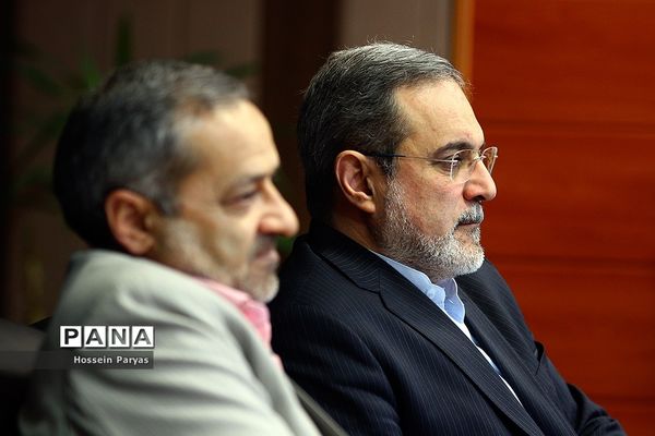 دیدار رامبد جوان با وزیر آموزش و پرورش