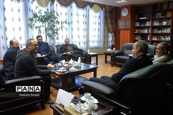دیدار رامبد جوان با وزیر آموزش و پرورش