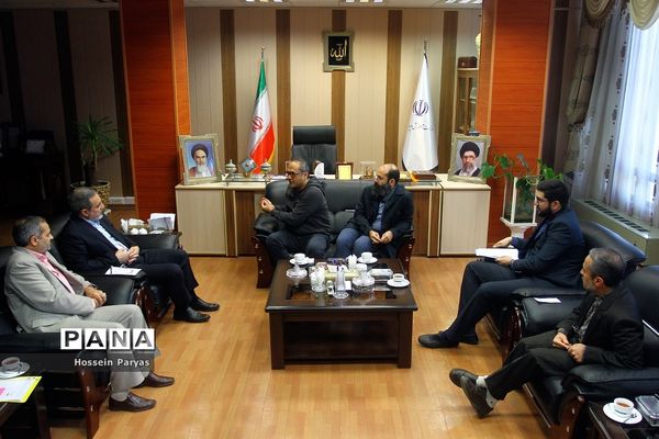 دیدار رامبد جوان با وزیر آموزش و پرورش