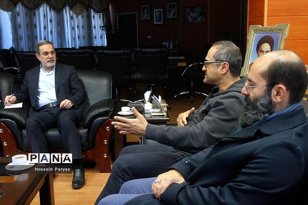 دیدار رامبد جوان با وزیر آموزش و پرورش