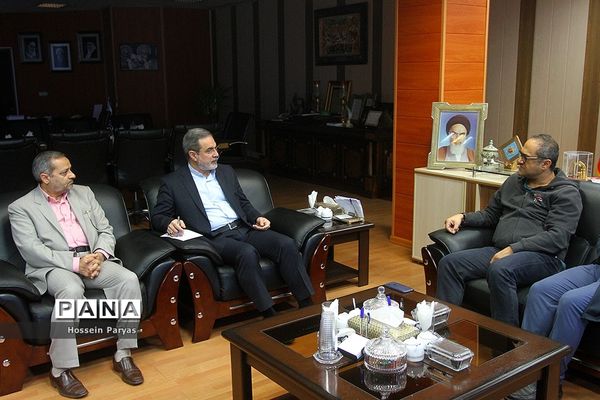 دیدار رامبد جوان با وزیر آموزش و پرورش