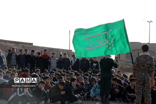 اردوی راهیان نور دانش‌آموزان پسر مازندران