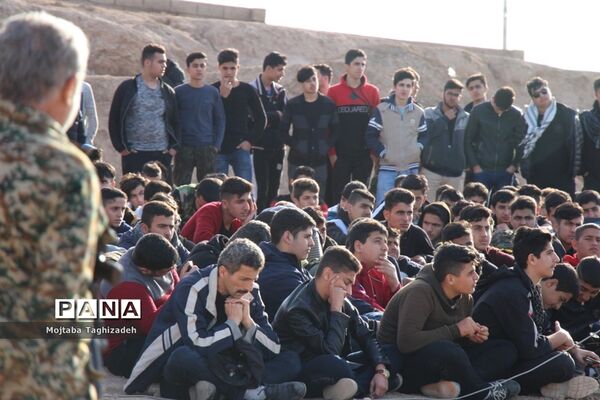 اردوی راهیان نور دانش‌آموزان پسر مازندران