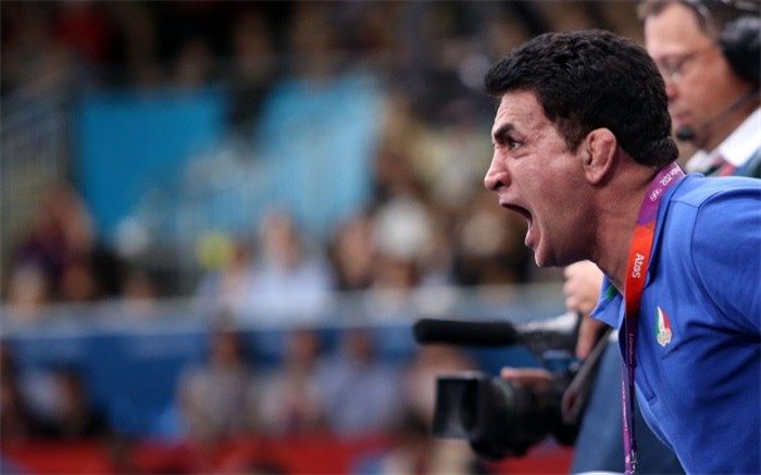 حضور آقای خاص کشتی ایران در تمرین استقلال + تصویر