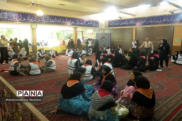 مانور تشکیلاتی پیشتازان سازمان دانش آموزی استان همدان