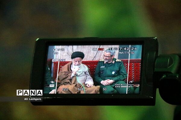 دیدار رئیس سازمان بسیج مستضعفان با آیت‌الله شاهچراغی