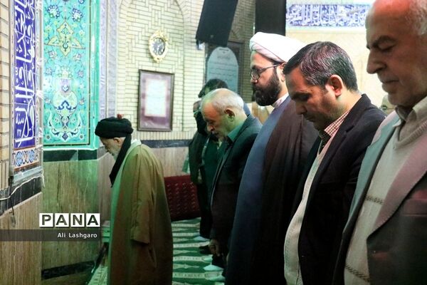 دیدار رئیس سازمان بسیج مستضعفان با آیت‌الله شاهچراغی