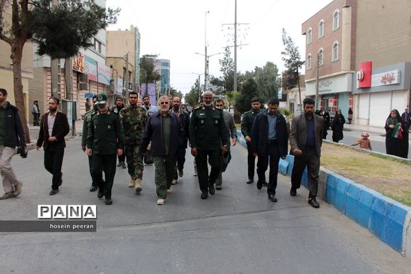 راهپیمایی 22 بهمن در زاهدان