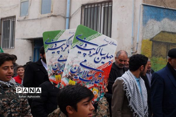 حماسه باشکوه مردم فشافویه در یوم الله 22 بهمن