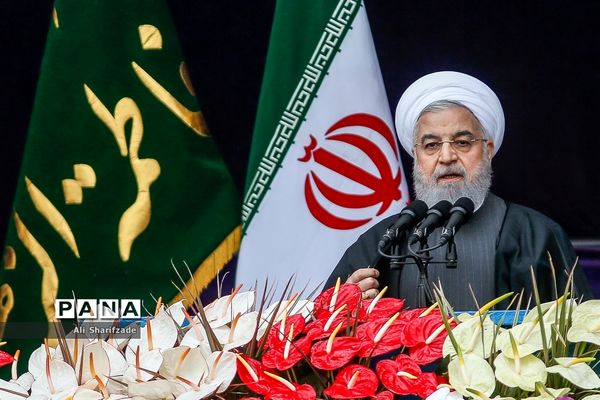 سخنرانی رئیس جمهوری در مراسم ۲۲ بهمن