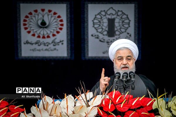 سخنرانی رئیس جمهوری در مراسم ۲۲ بهمن