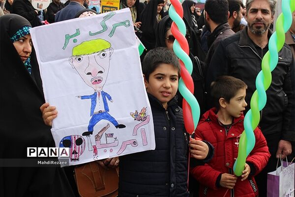 راهپیمایی 22بهمن درکرج
