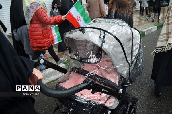 راهپیمایی عظیم  چهلمین سالگرد جمهوری اسلامی ایران در شهریار