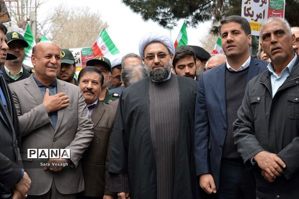 راهپیمایی عظیم  چهلمین سالگرد جمهوری اسلامی ایران در شهریار