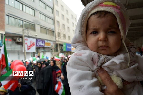 راهپیمایی عظیم  چهلمین سالگرد جمهوری اسلامی ایران در شهریار