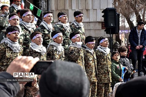 راهپیمایی 22 بهمن ماه در تبریز-1