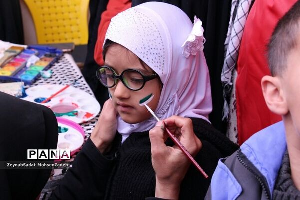 مراسم راهپیمایی 22 بهمن  در شهرستان بشرویه  خراسان جنوبی