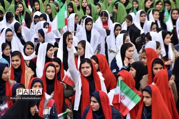 راهپیمایی 22 بهمن در کرمانشاه